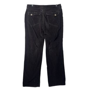 Vtg Horny Toad (old Toad&Co name)  sz 8 brown Corduroy bootleg y2k